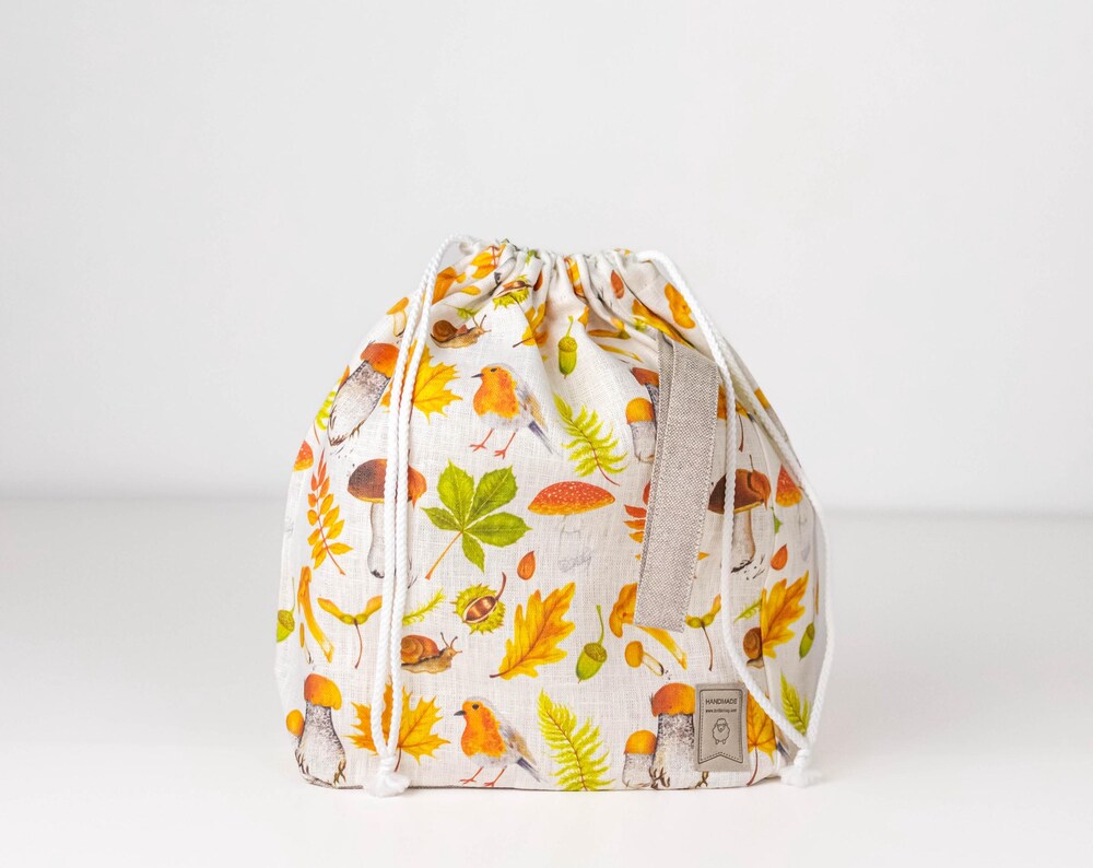 Project bags. Set of 2 Knitter Project Bags