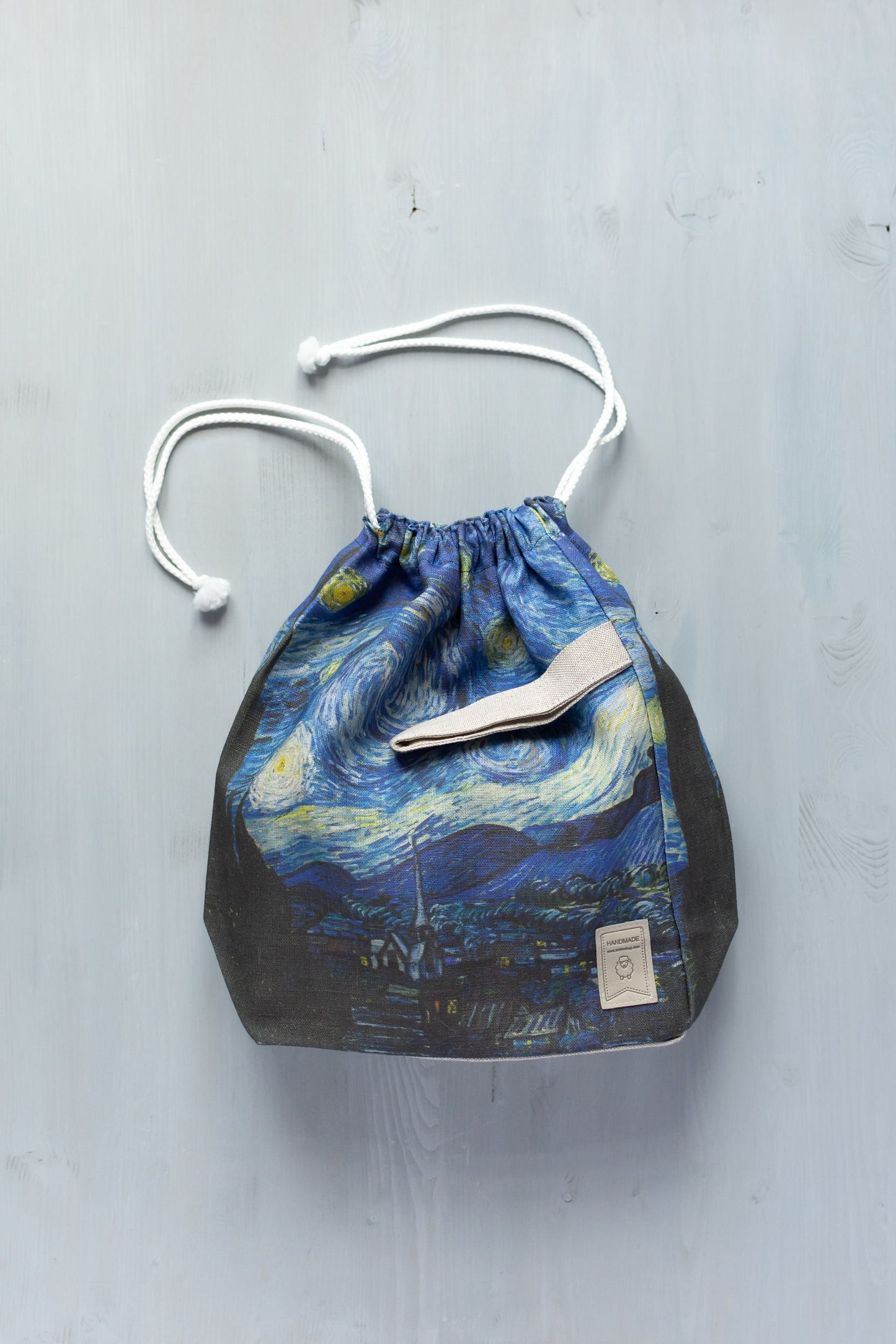 Vincent van Gogh "Starry night" Project Bags. KIT Project bag.