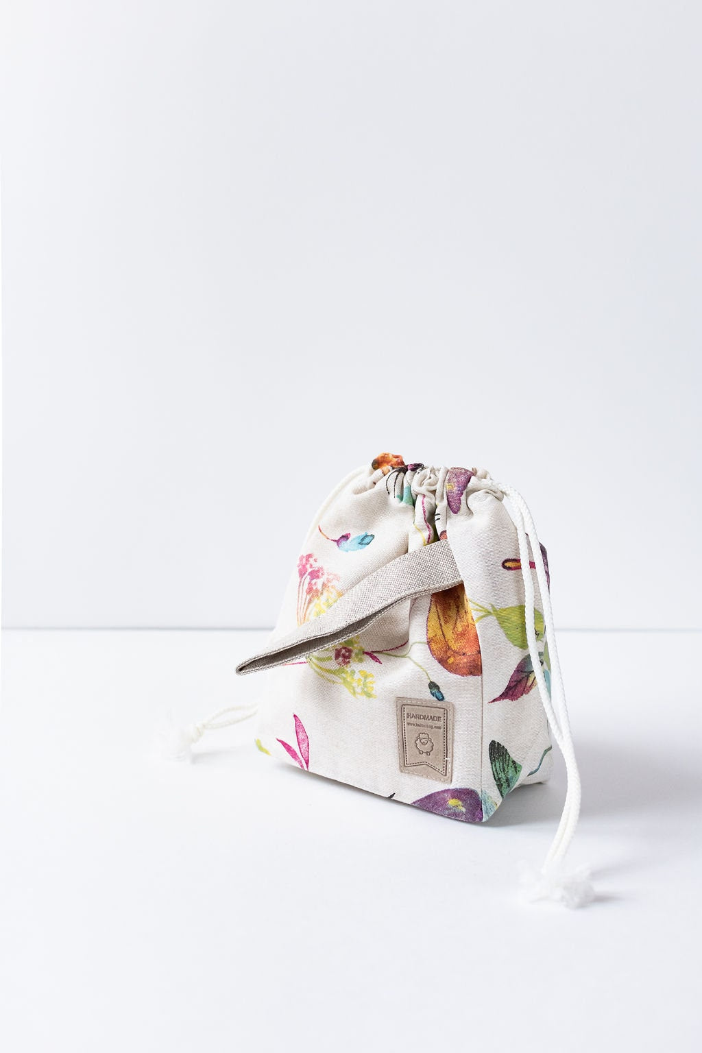 Project bags with butterfly print - Set of 2 Knitter Project Bags Sizes Large and Small.