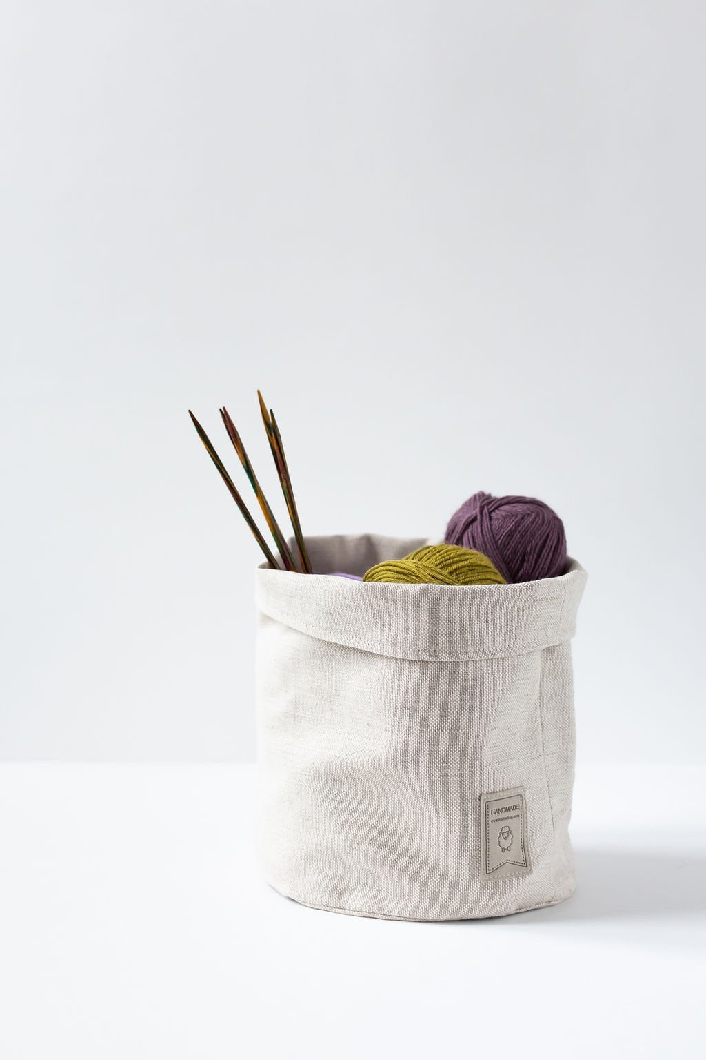 Project organiser, KIP bag, KIP box, Yarn storage, storage bin, fabric basket, fabric box, storage basket, home organisation