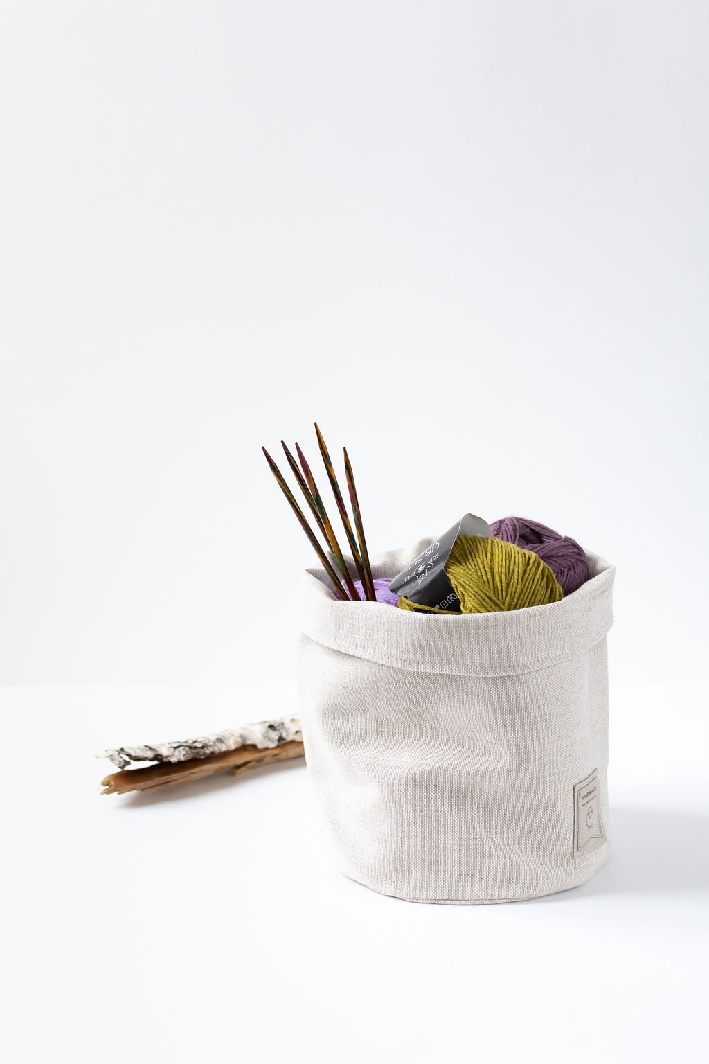 Project organiser, KIP bag, KIP box, Yarn storage, storage bin, fabric basket, fabric box, storage basket, home organisation
