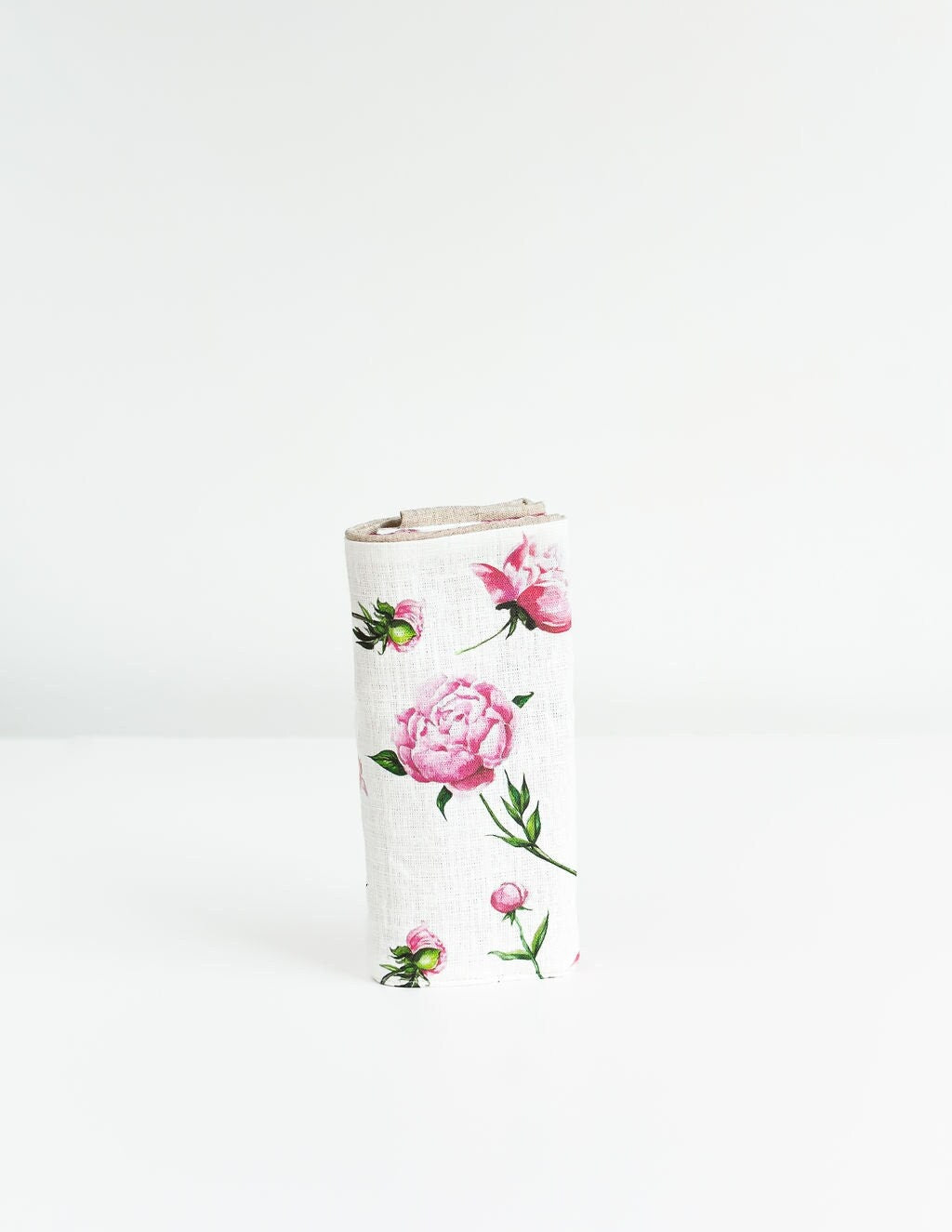 Peony print Needle, Crochet, Hooks Case with  21 pockets for circle needles & 24 for socks needles.
