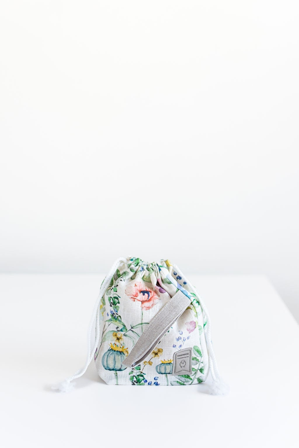 Meadow Print Small Project Bag.