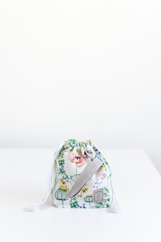 Meadow Print Small Project Bag.