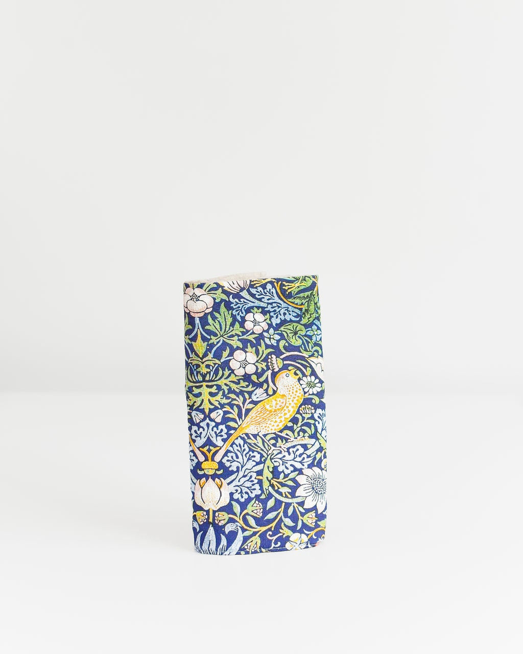 William Morris Strawberry Thief print Stylish Case for Crochet Hooks - 21 Pockets for Circular Needles & 24 for Socks Needles