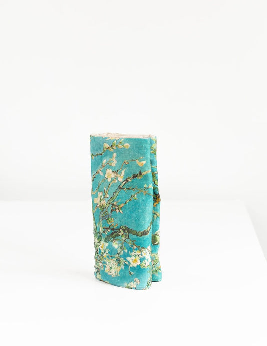 Almond Blossom by Vincent van Gogh print Stylish Case for Crochet Hooks - 21 Pockets for Circular Needles & 24 for Socks Needles