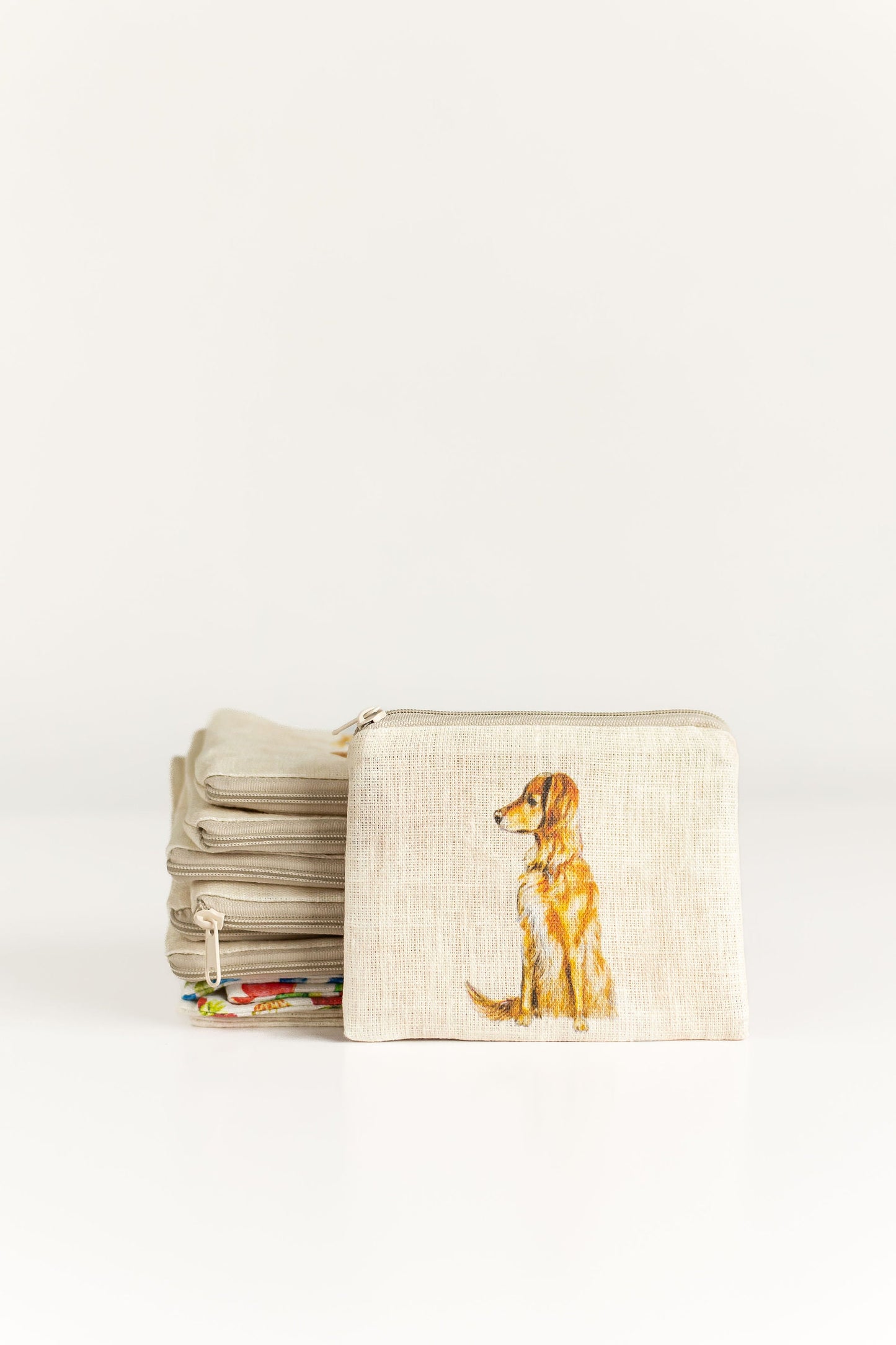 Small coin purse with dog print