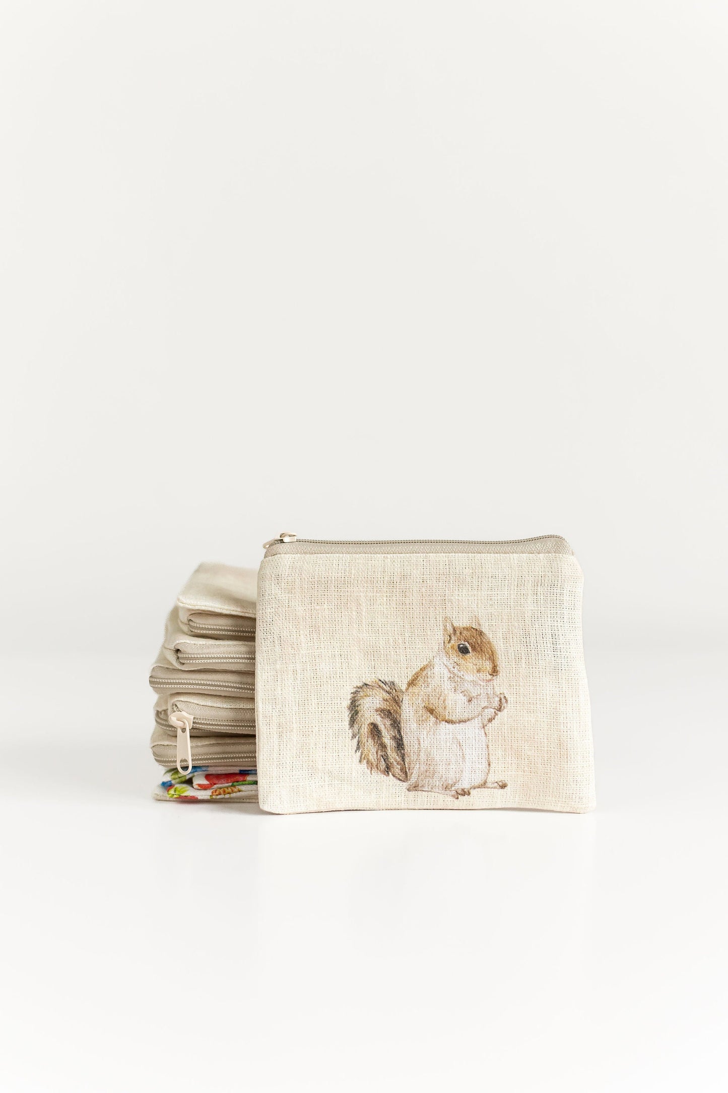 Small coin purse with Sheep with glasses