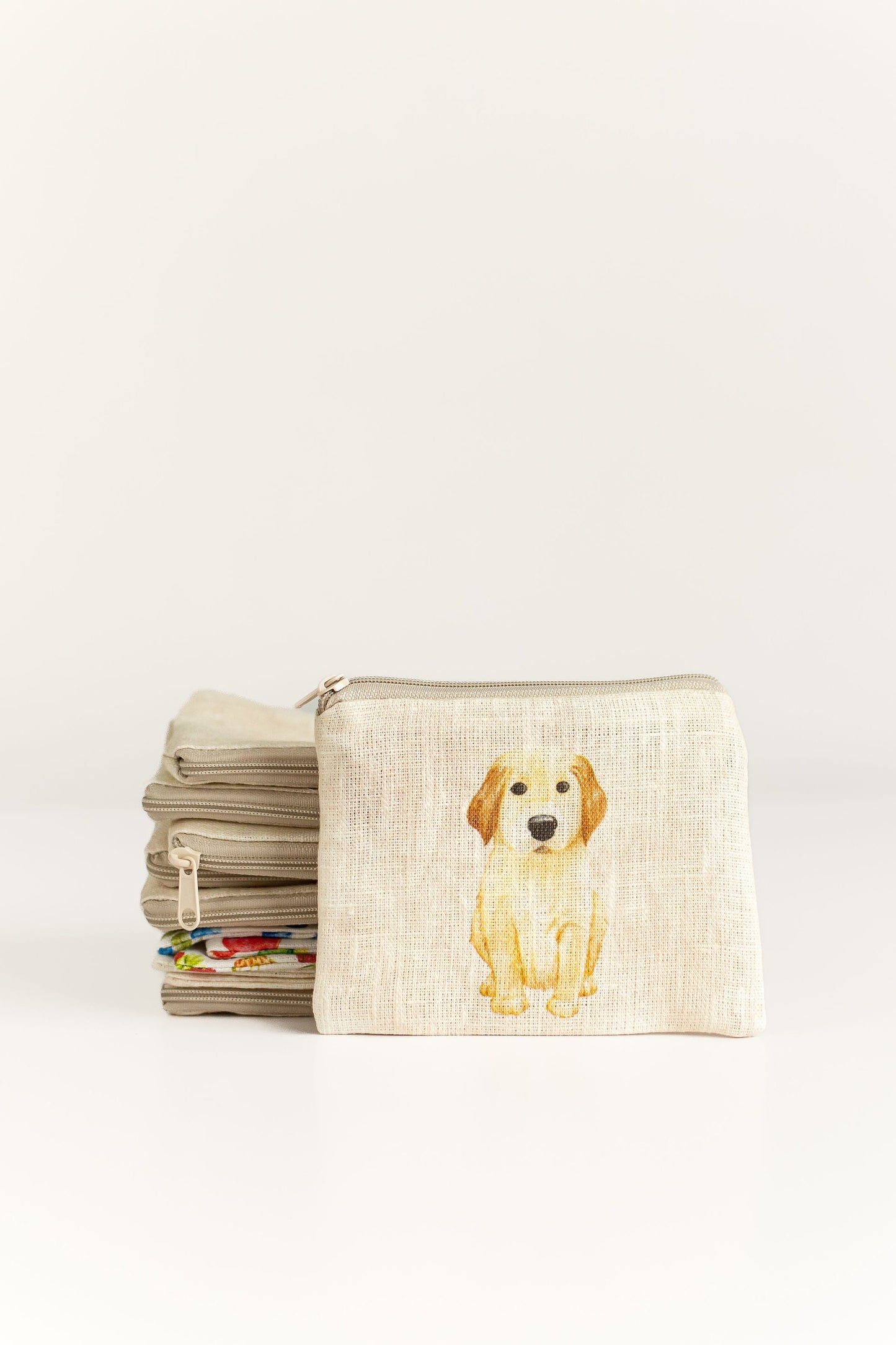 Small coin purse with Sheep with glasses