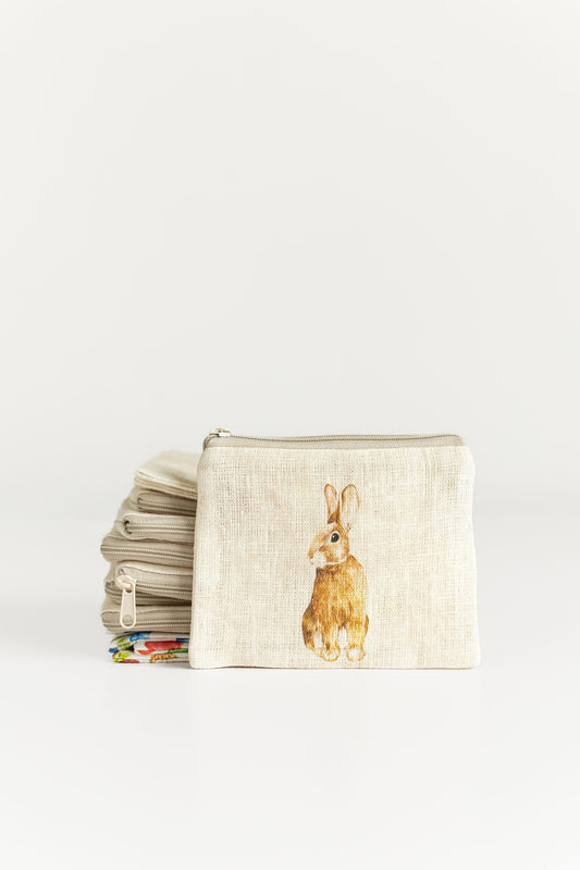 Small coin purse with bunny