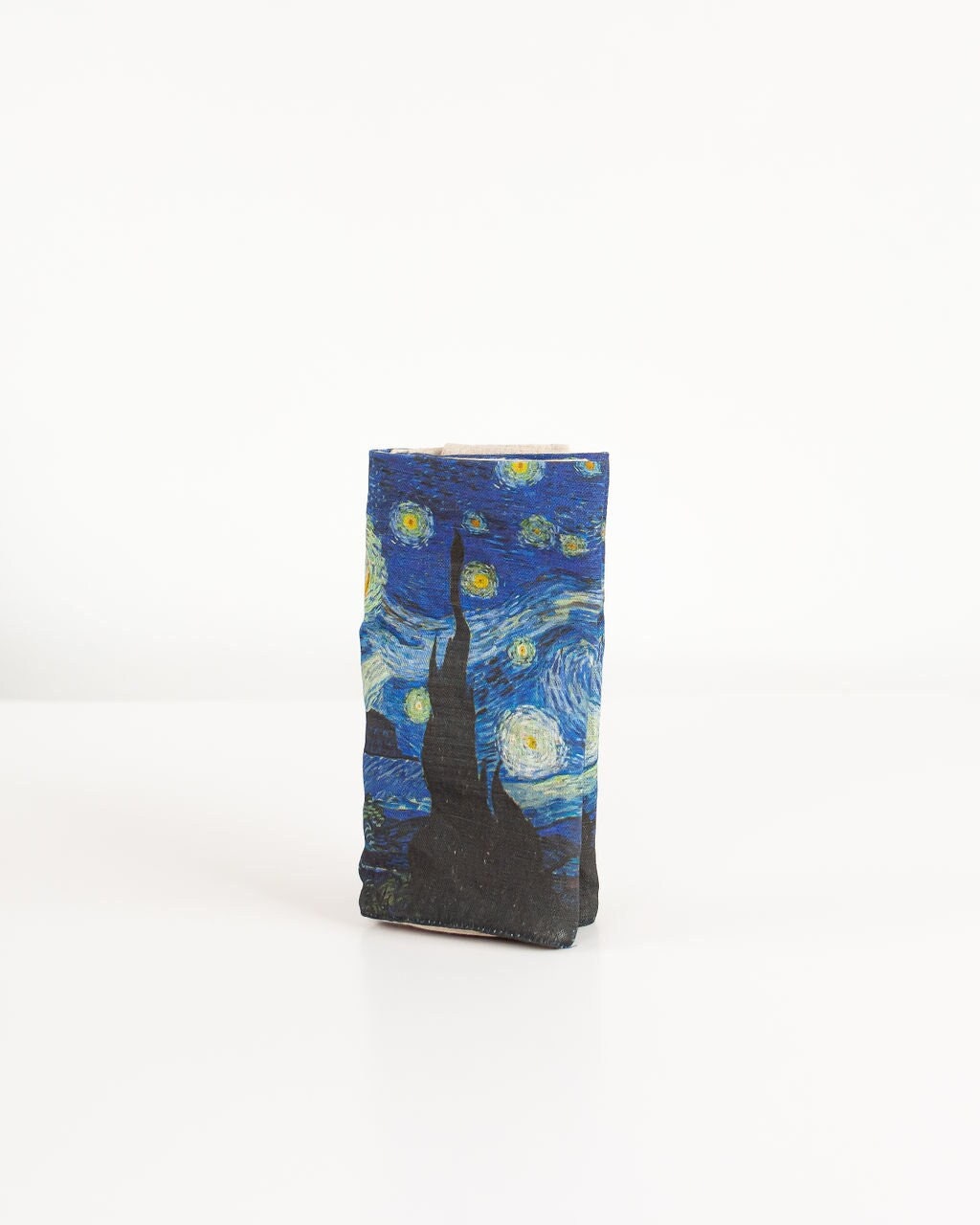 Vincent van Gogh Starry night print Stylish Case for Crochet Hooks - 21 Pockets for Circular Needles & 24 for Socks Needles