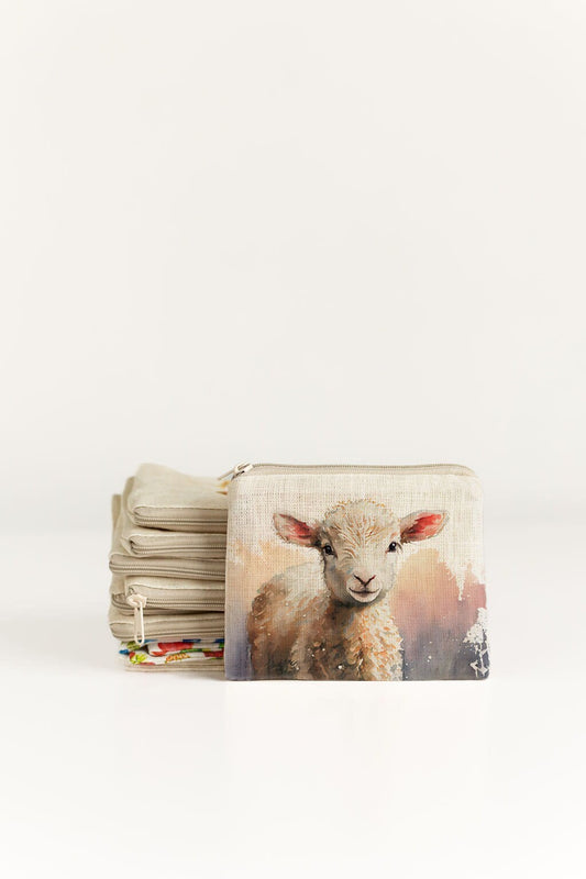 Small coin purse with Sheep